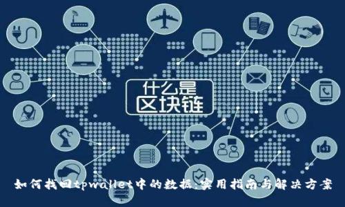 如何找回tpwallet中的数据：实用指南与解决方案